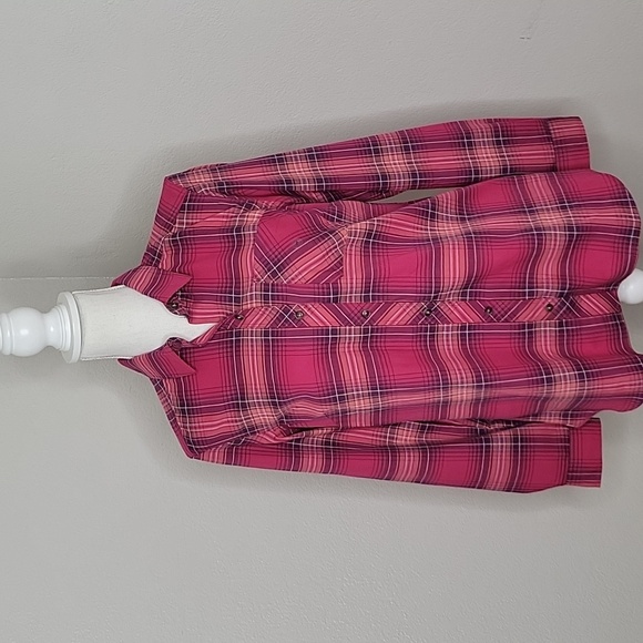 Eddie Bauer Tops - Eddie Bauer Expedition 2.0 Magenta Flannel